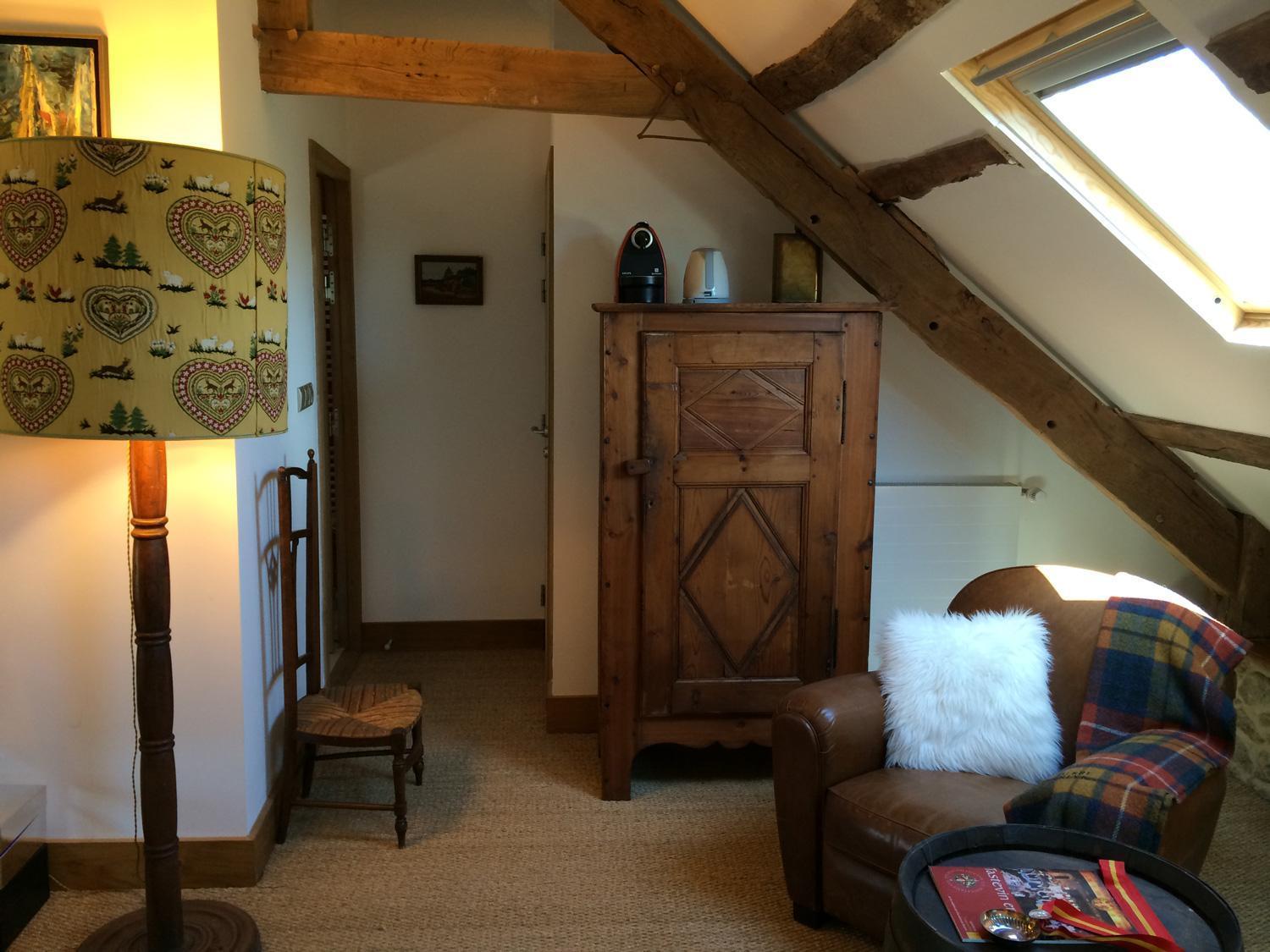 Beaussais Sur Mer 마누아 드 라 로저레이스 앤 스파 B&B 객실 사진