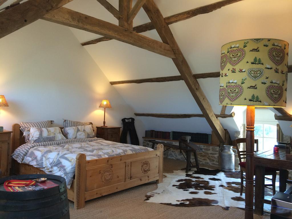 Beaussais Sur Mer 마누아 드 라 로저레이스 앤 스파 B&B 객실 사진